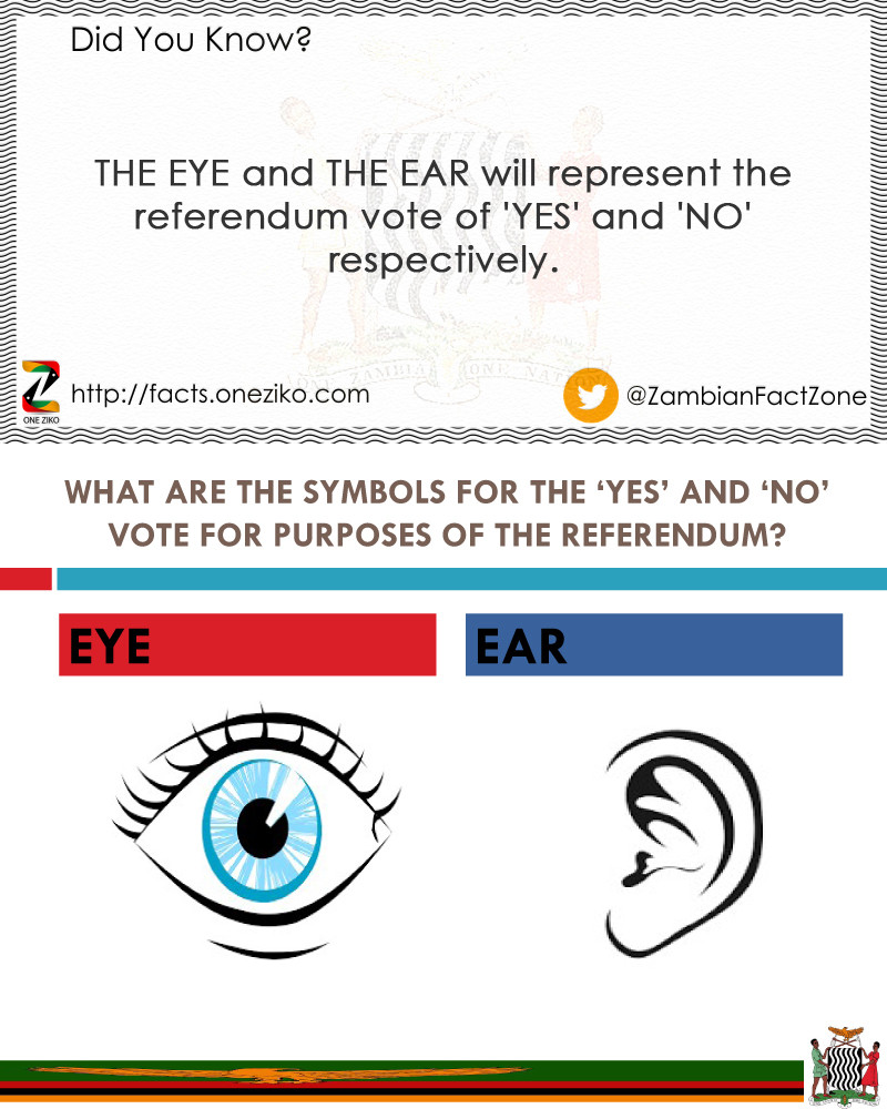 THE EYE and THE EAR will represent the referendum...